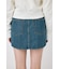 TINTED DENIM ミニスカート