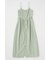 FRONT ZIP NYLON キャミドレス