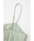 FRONT ZIP NYLON キャミドレス