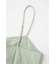 FRONT ZIP NYLON キャミドレス