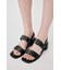 W BUCKLE STRAP サンダル