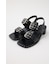 W BUCKLE STRAP サンダル