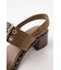 W BUCKLE STRAP サンダル