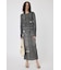 DENIM PRINT TRANSPARENT スカート
