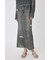 DENIM PRINT TRANSPARENT スカート