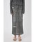 DENIM PRINT TRANSPARENT スカート