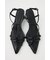 POINTED CROSS STRAP サンダル