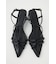POINTED CROSS STRAP サンダル