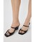 DOUBLE BELTED WEDGE サンダル