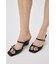 DOUBLE BELTED WEDGE サンダル