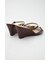 DOUBLE BELTED WEDGE サンダル