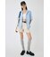 DENIM タック ショーツ