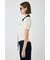 ZIP UP RIB KNIT H／S シャツ