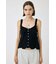BUTTON UP SMOCKING キャミ
