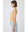 LACE TRIM RIB キャミソール