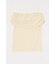 SHEER OFF SHOULDER トップス