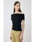 SHEER OFF SHOULDER トップス