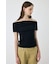 SHEER OFF SHOULDER トップス