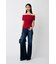 SHEER OFF SHOULDER トップス