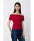 SHEER OFF SHOULDER トップス