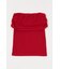 SHEER OFF SHOULDER トップス