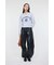 F／LEATHER JOGGER パンツ