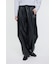 F／LEATHER JOGGER パンツ