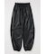 F／LEATHER JOGGER パンツ