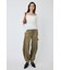 F／LEATHER JOGGER パンツ