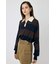【otonaMUSE掲載】【ViVi掲載】BORDER KNIT ポロ