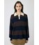 【otonaMUSE掲載】【ViVi掲載】BORDER KNIT ポロ