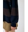 【otonaMUSE掲載】【ViVi掲載】BORDER KNIT ポロ