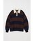 【otonaMUSE掲載】【ViVi掲載】BORDER KNIT ポロ