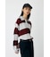 【otonaMUSE掲載】【ViVi掲載】BORDER KNIT ポロ