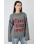 【WEB限定】KNITTED WORDS セーター