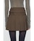 LOW SLUNG PLEATED MINI スカート