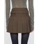 LOW SLUNG PLEATED MINI スカート
