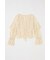 【ViVi掲載】LACE TRIM TIE ブラウス