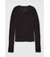 SHEER HENRY NECK ニットトップス