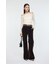 OPEN SHOULDER HALTER ニットトップス
