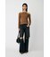 OPEN SHOULDER HALTER ニットトップス