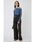 OPEN SHOULDER HALTER ニットトップス