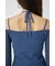 OPEN SHOULDER HALTER ニットトップス