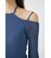 OPEN SHOULDER HALTER ニットトップス