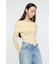 OFF SHOULDER カットトップス