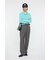 VELOUR TOUCH KNIT ポロ