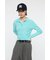 VELOUR TOUCH KNIT ポロ