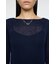 SHEER KNIT ドレス