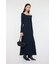 ASYMMETRY COLLAR KNIT ドレス