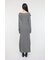 ASYMMETRY COLLAR KNIT ドレス